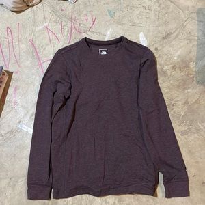 Thick north face long sleeve